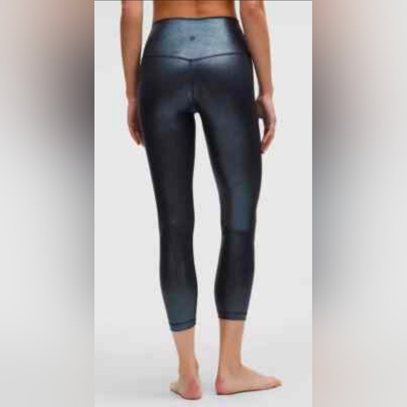 Lululemon NWT Align High Rise Pant 25" Shine - Picture 2 of 6